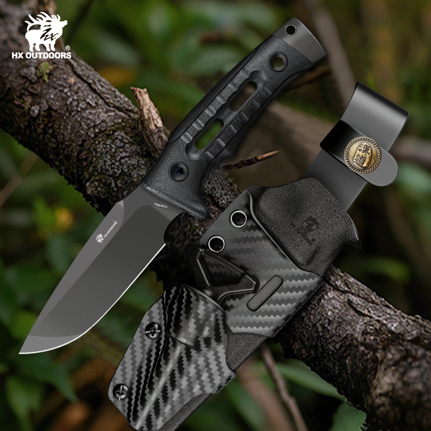 HX Rock Apex TD-24A couteau fixe MagnaCut 22,5 cm G10