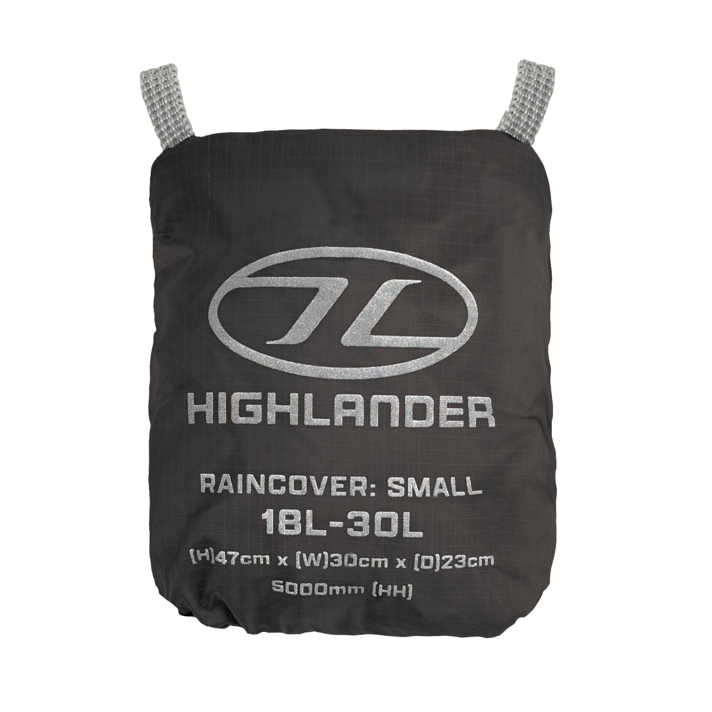 Highlander Ducks Back housse pluie sac 18-30L orange