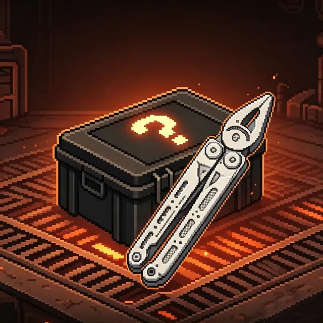 HX Multi-tool EDC Mystery Box exposition outil survie