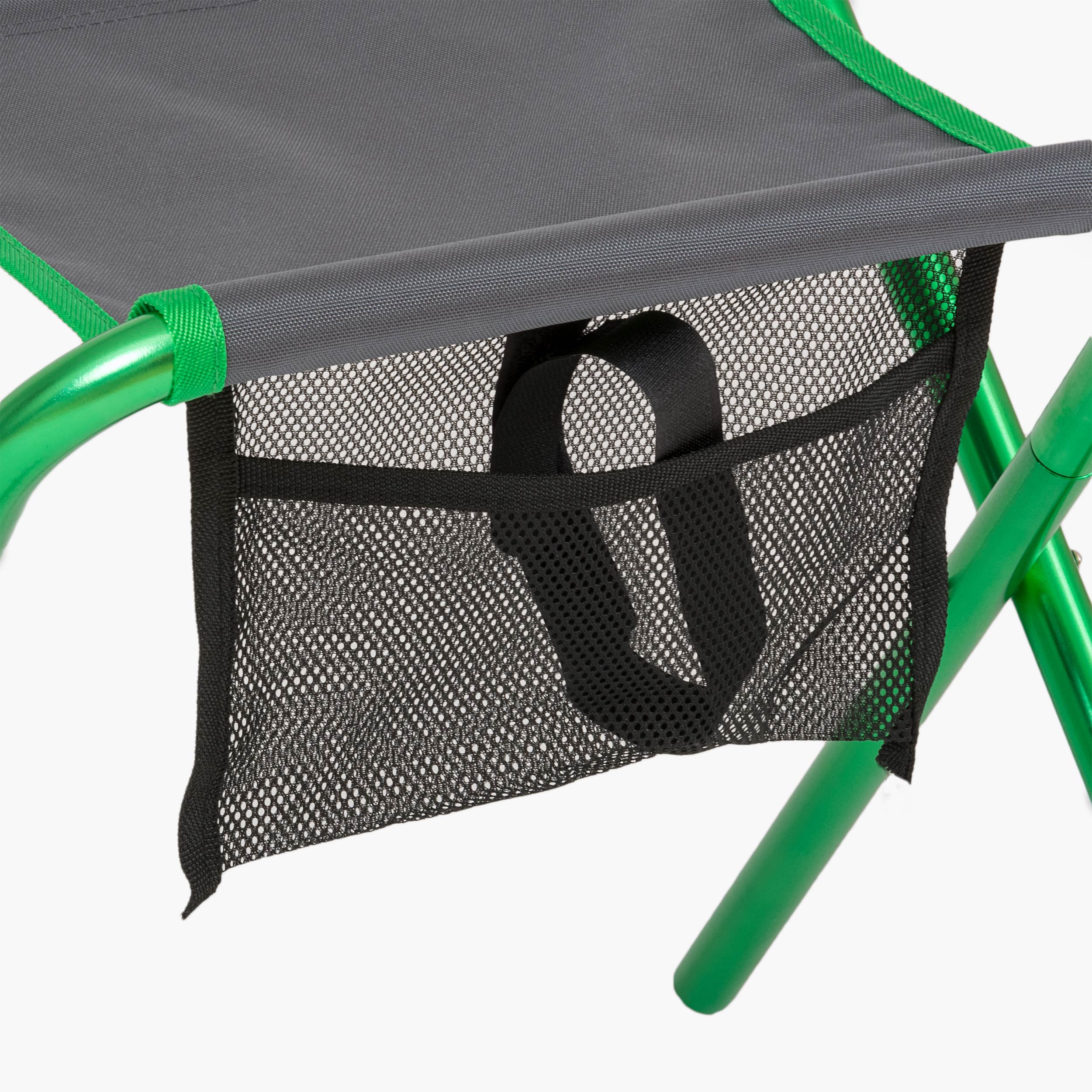Highlander Ayr tabouret camping pliant alu 0,6 kg gris