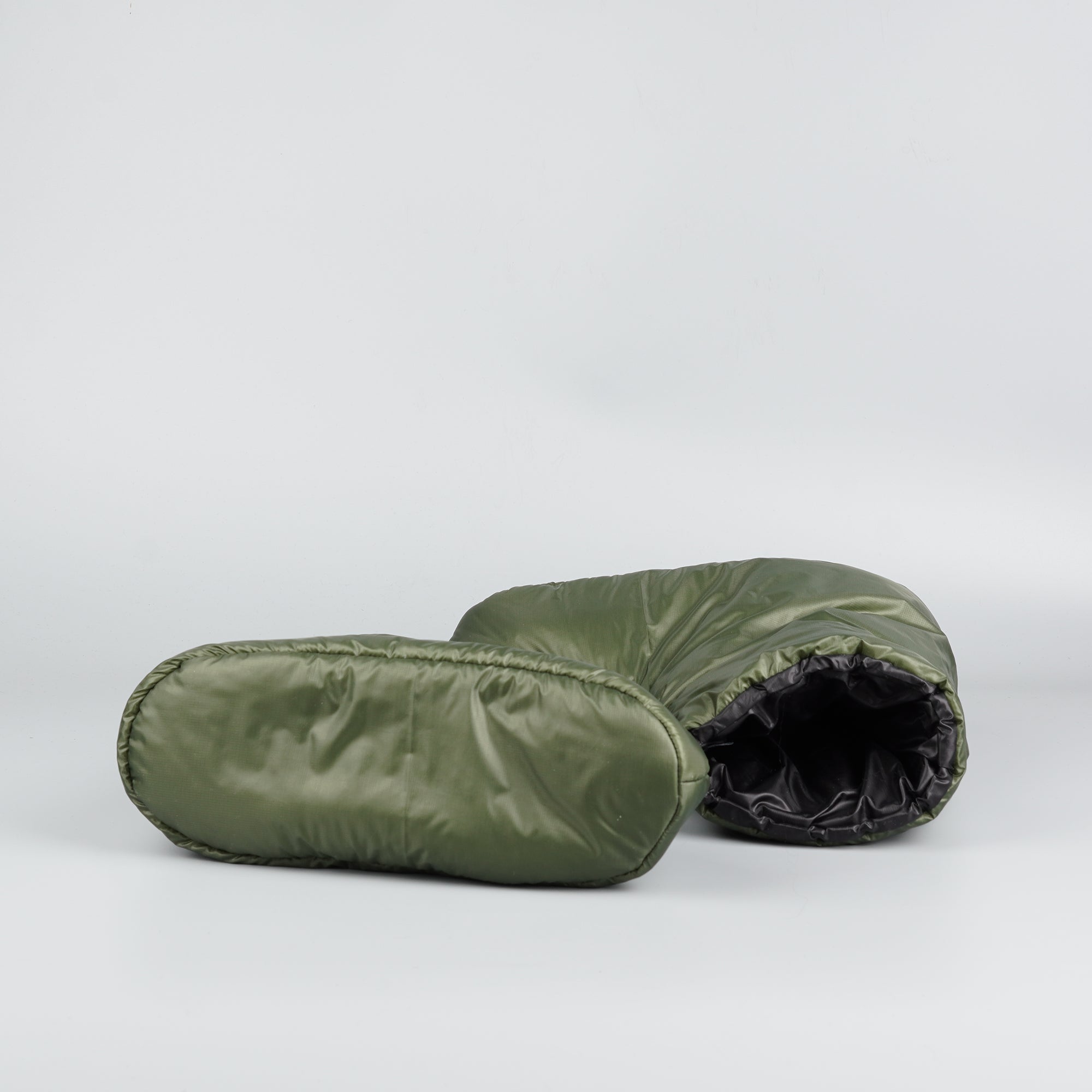 Hyberg Warm Booties chaussons bivouac Khaki S Climashield