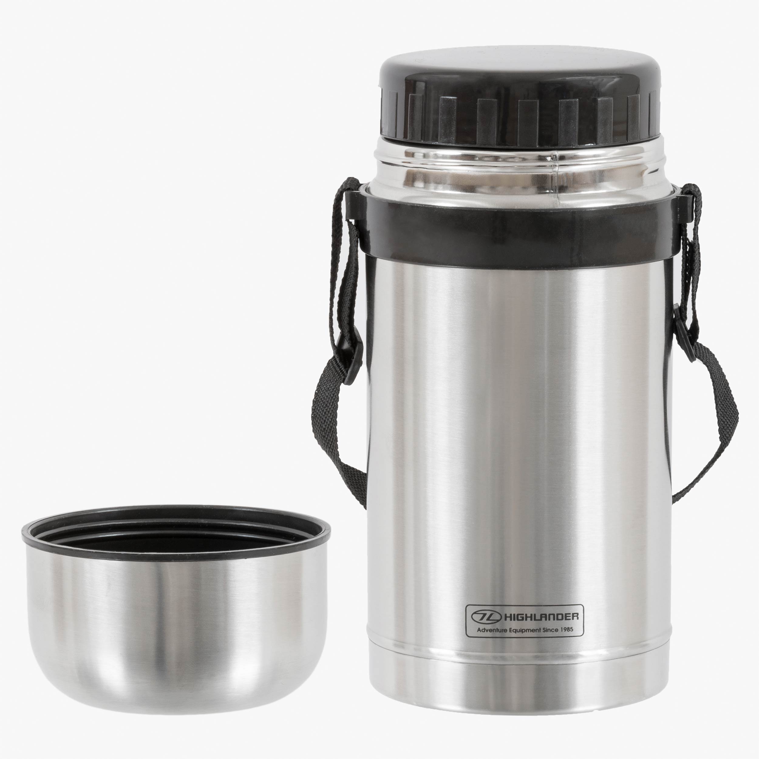 Highlander Duro boite isotherme inox 1L argent