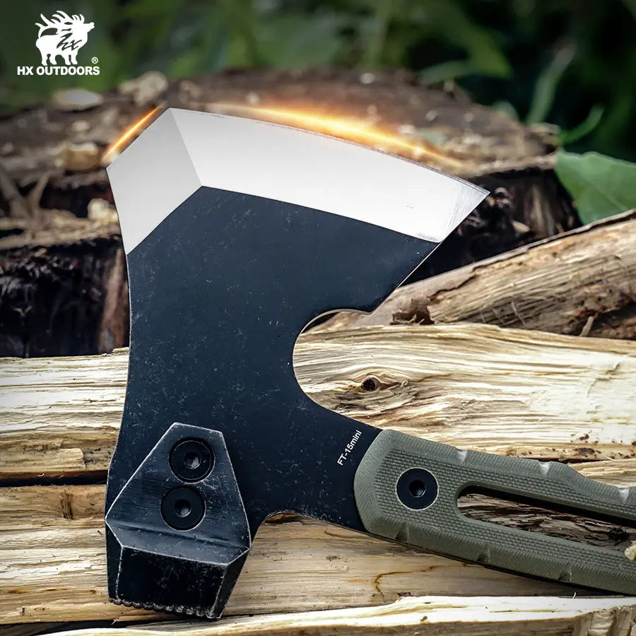 HX MINI IRONSIDE Hachette camping 260 mm G10 vert