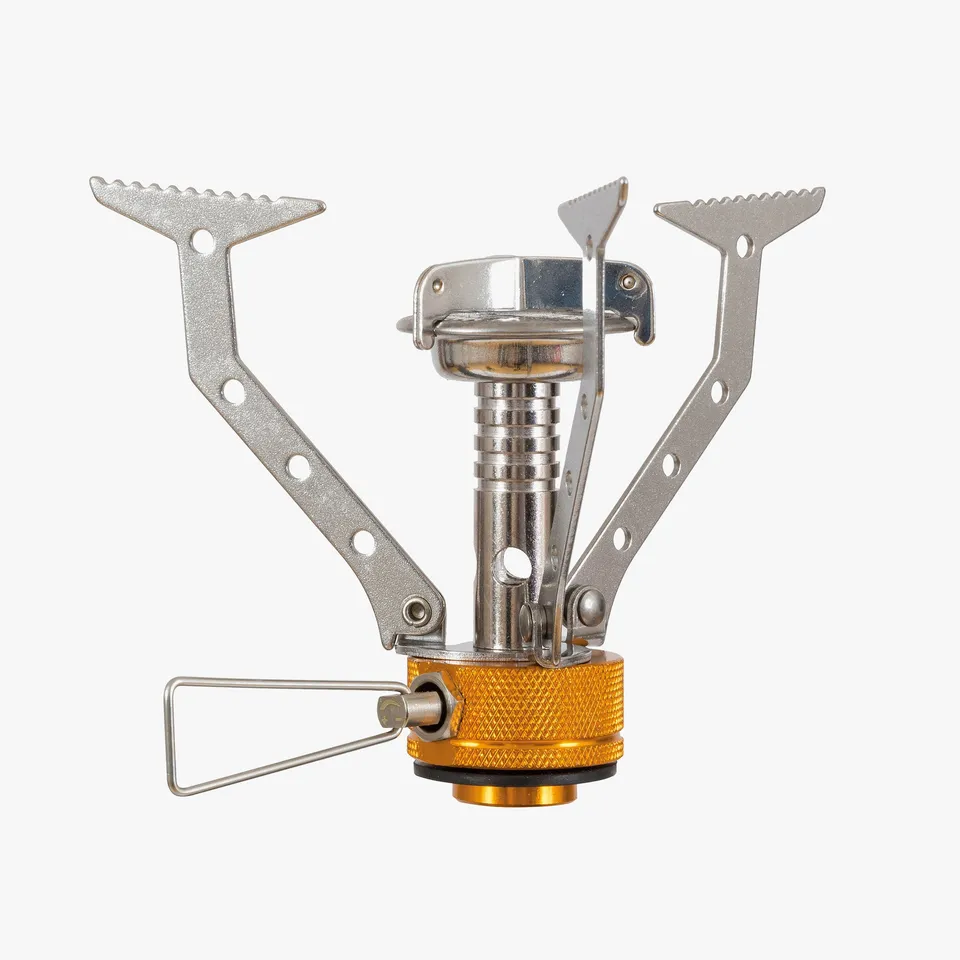 Highlander HPX100 réchaud gaz valve compact pliable
