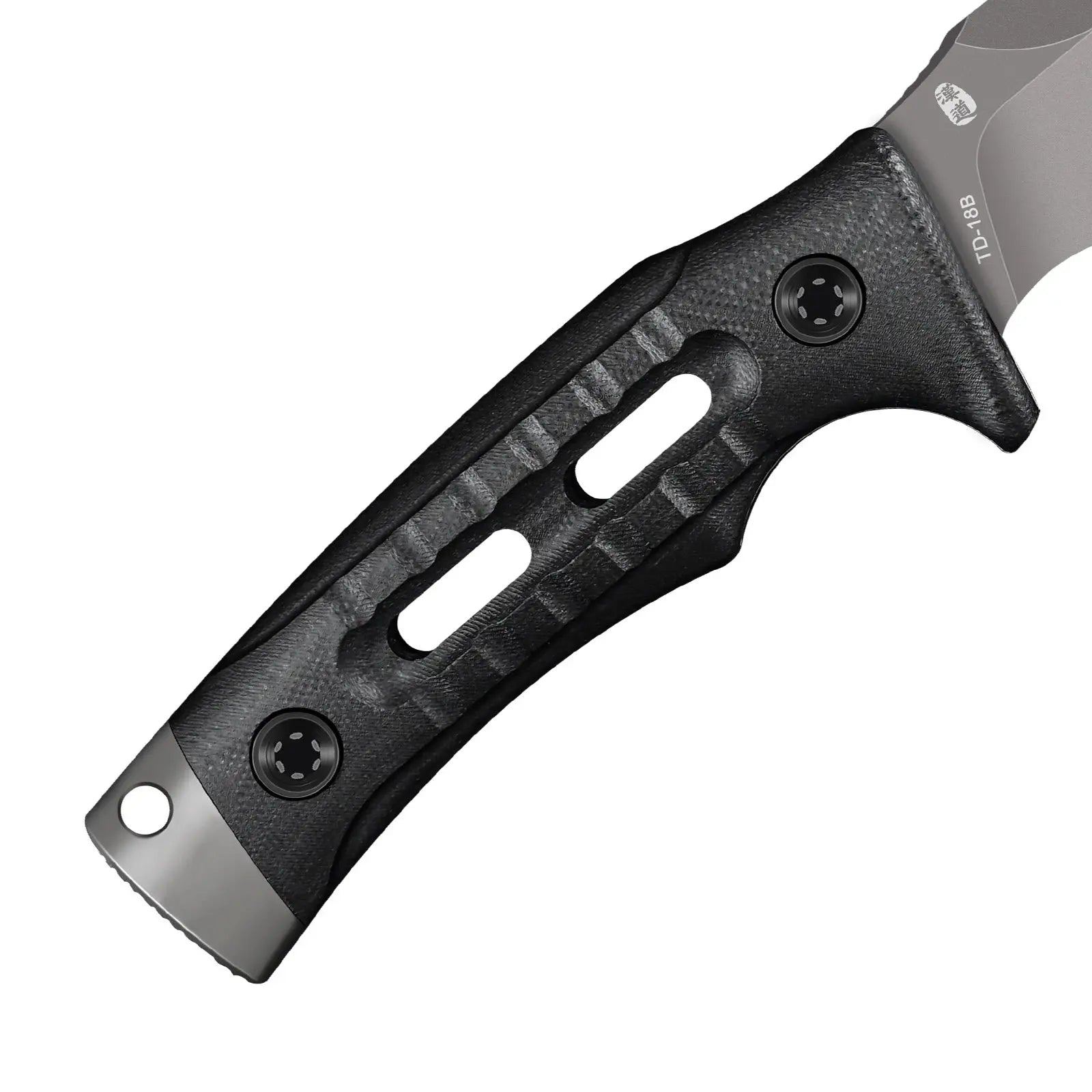 HX Rock Apex TD-18B couteau fixe DC53 manche noir