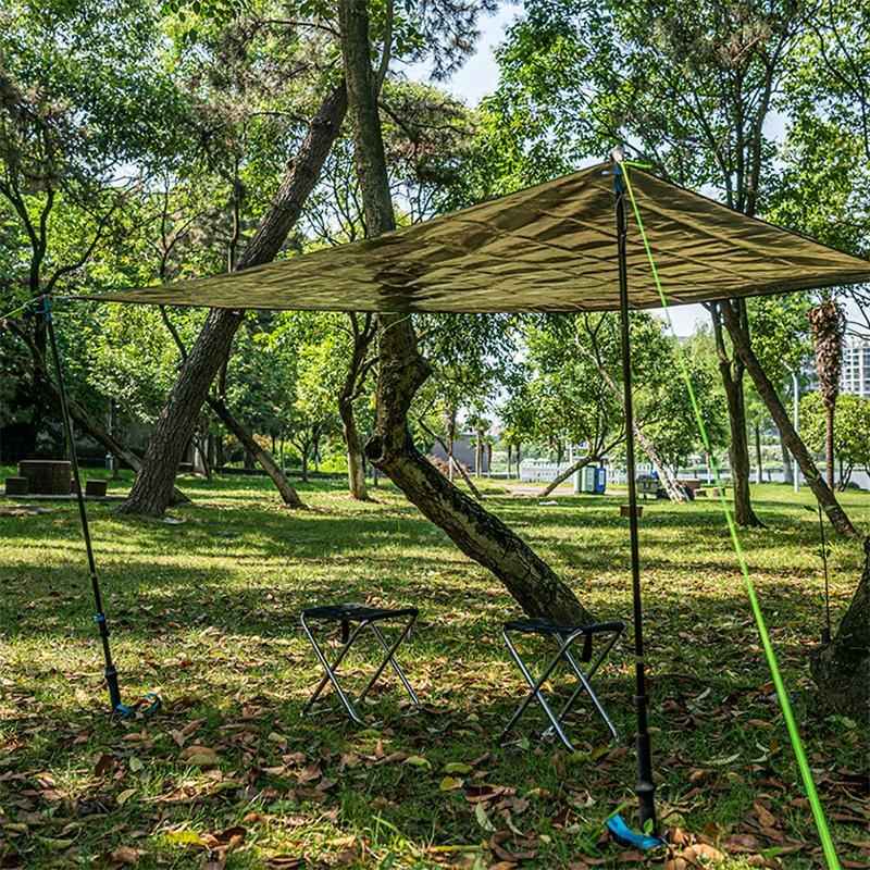 Naturehike tapis de sol camping M 200x200cm PE aluminium étanche