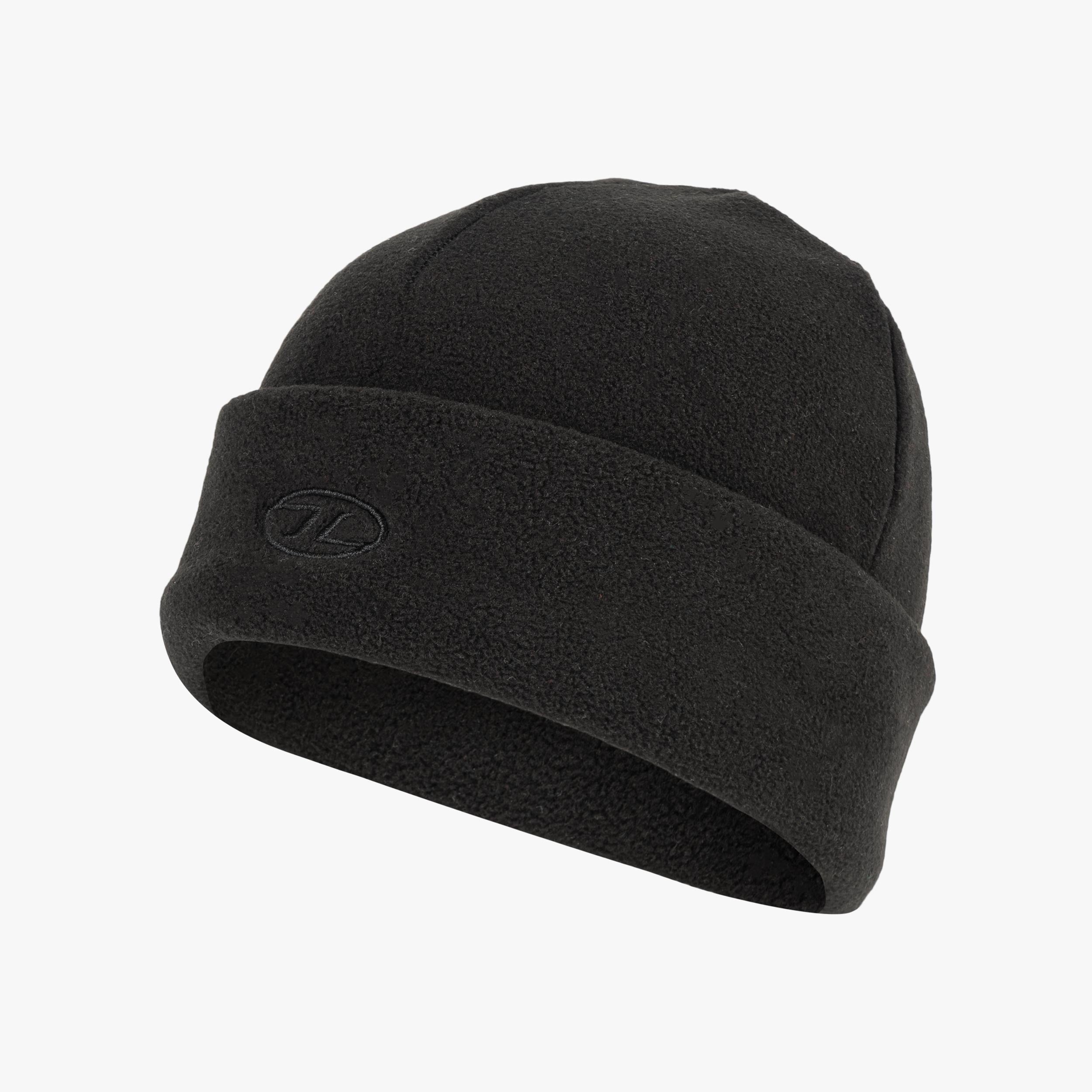 Highlander Fleece Beanie bonnet polaire noir thermique