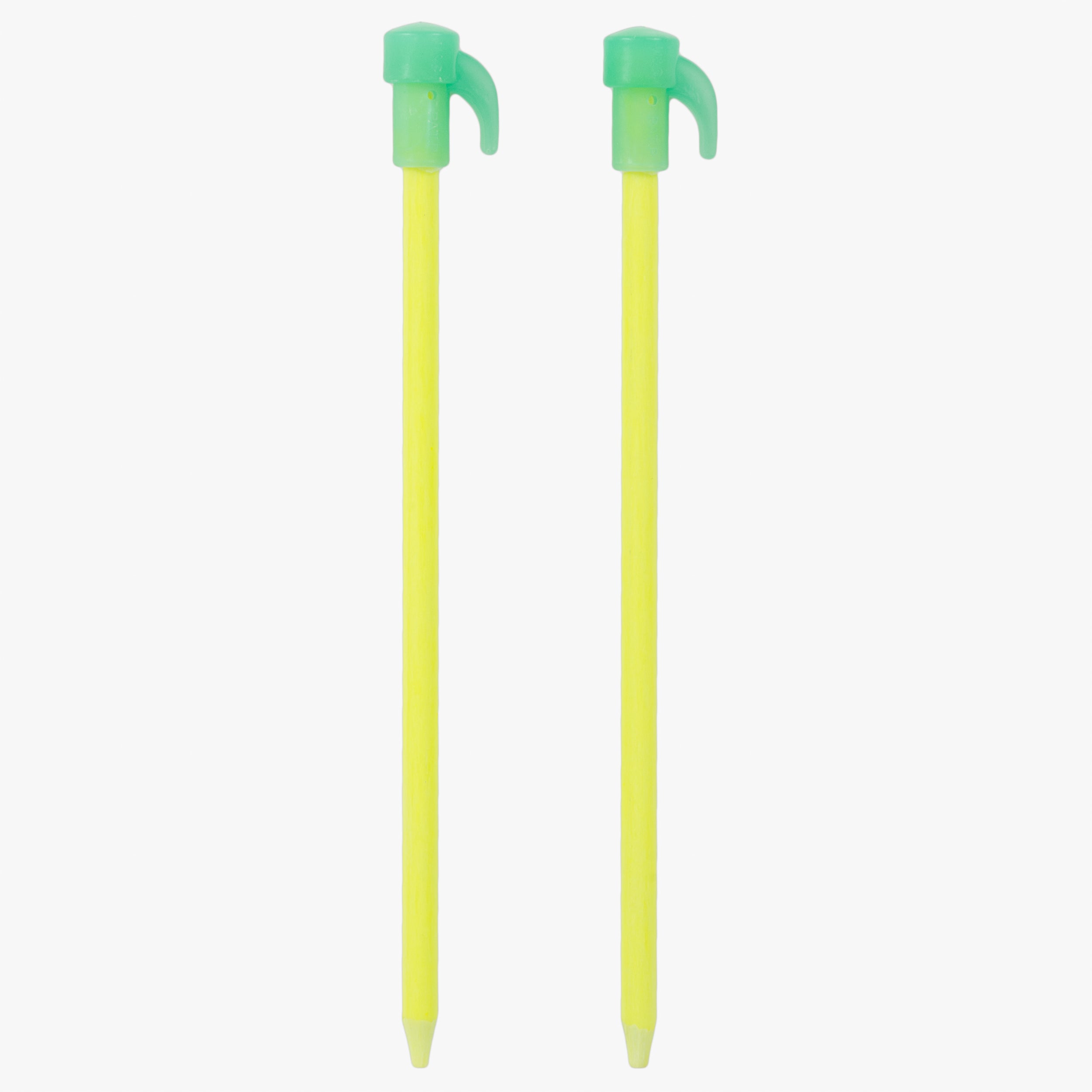 Highlander Camping Accessories Piquets Tente Fluorescents 20cm Lot 6 Jaune
