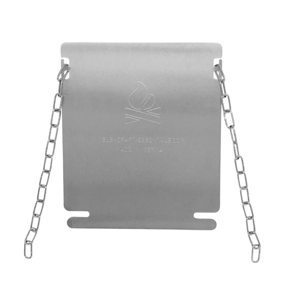 Bushcraft Essentials Bushbox XL glissière bois inox chaine