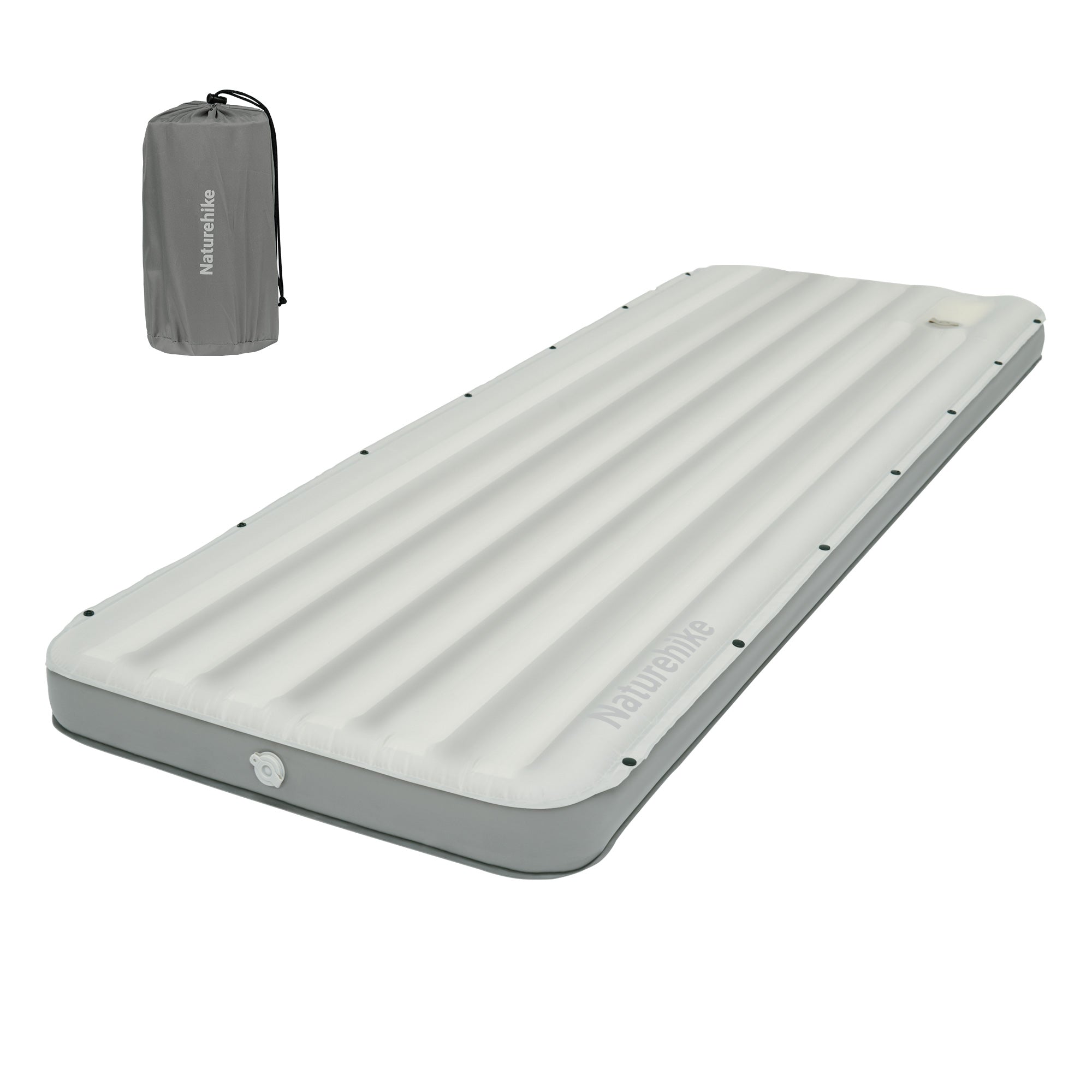 Naturehike Libamboo Matelas gonflable gris pompe à pied