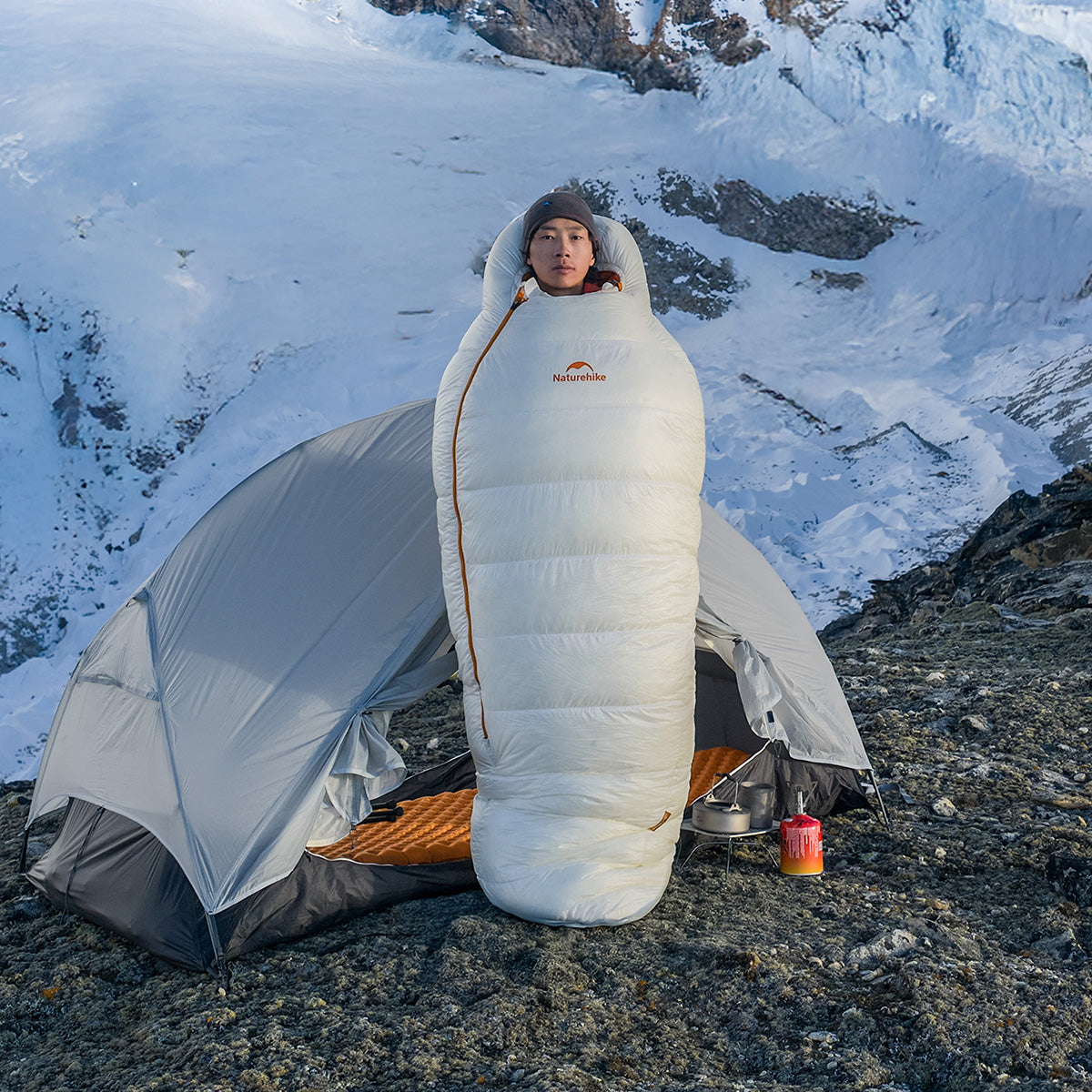Naturehike Alpine UL1100 sac couchage momie -21,4°C taille M