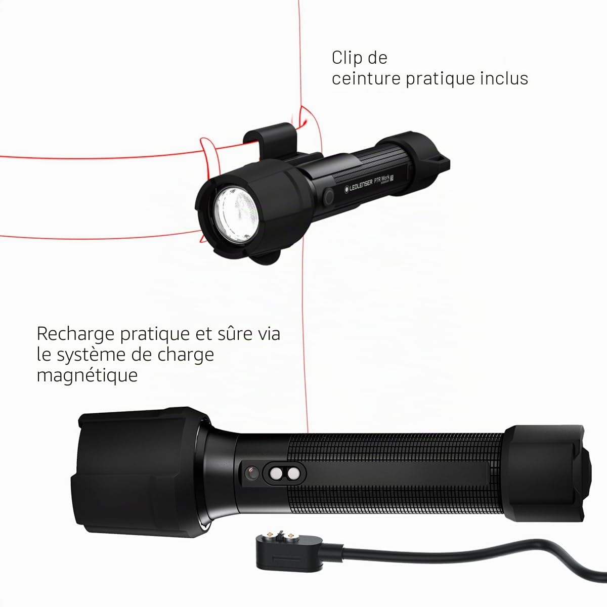 Ledlenser P7R Work lampe torche 1200 lm 240 m