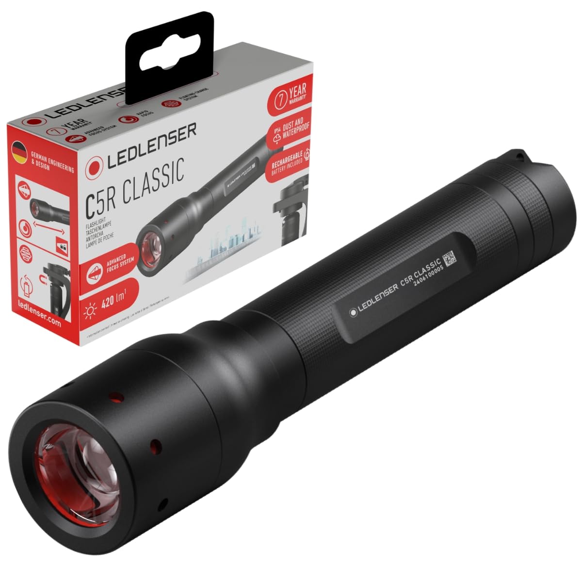 Ledlenser C7R Classic lampe torche rechargeable 1000 lm