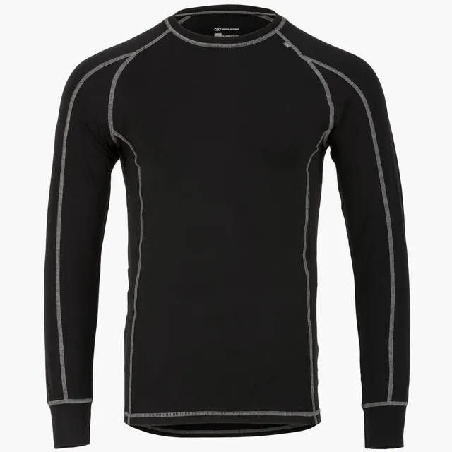 HIGHLANDER Bamboo Sous-vetement thermique noir homme