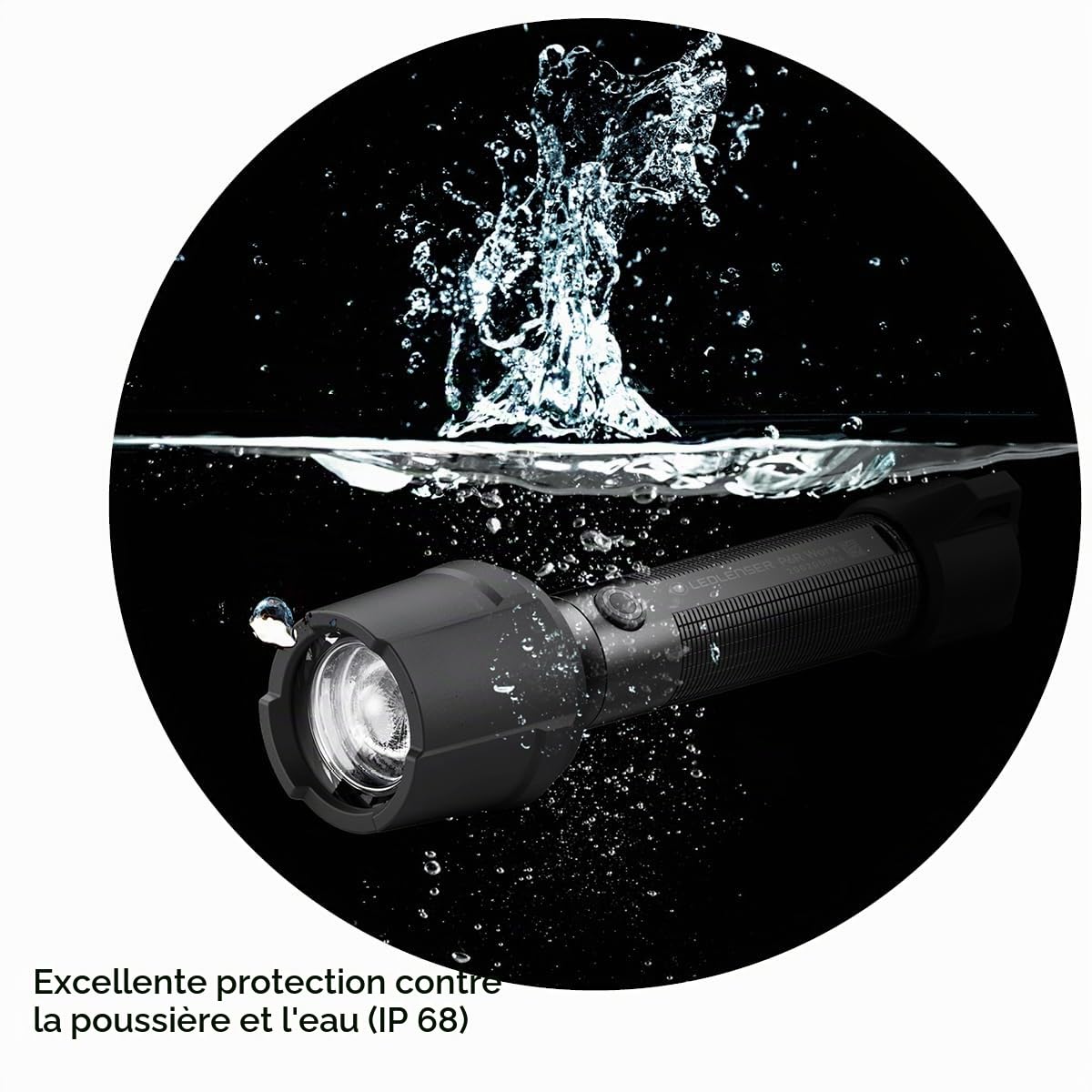 Ledlenser P6R Work lampe torche 850 lm rechargeable IP68