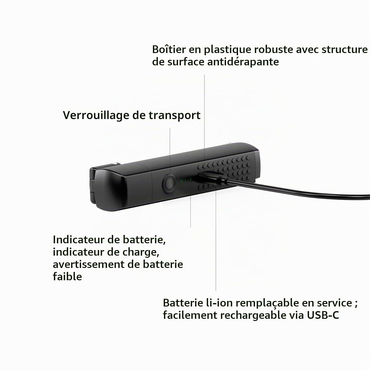 Ledlenser W7R Work lampe de travail rechargeable UV 600 lm