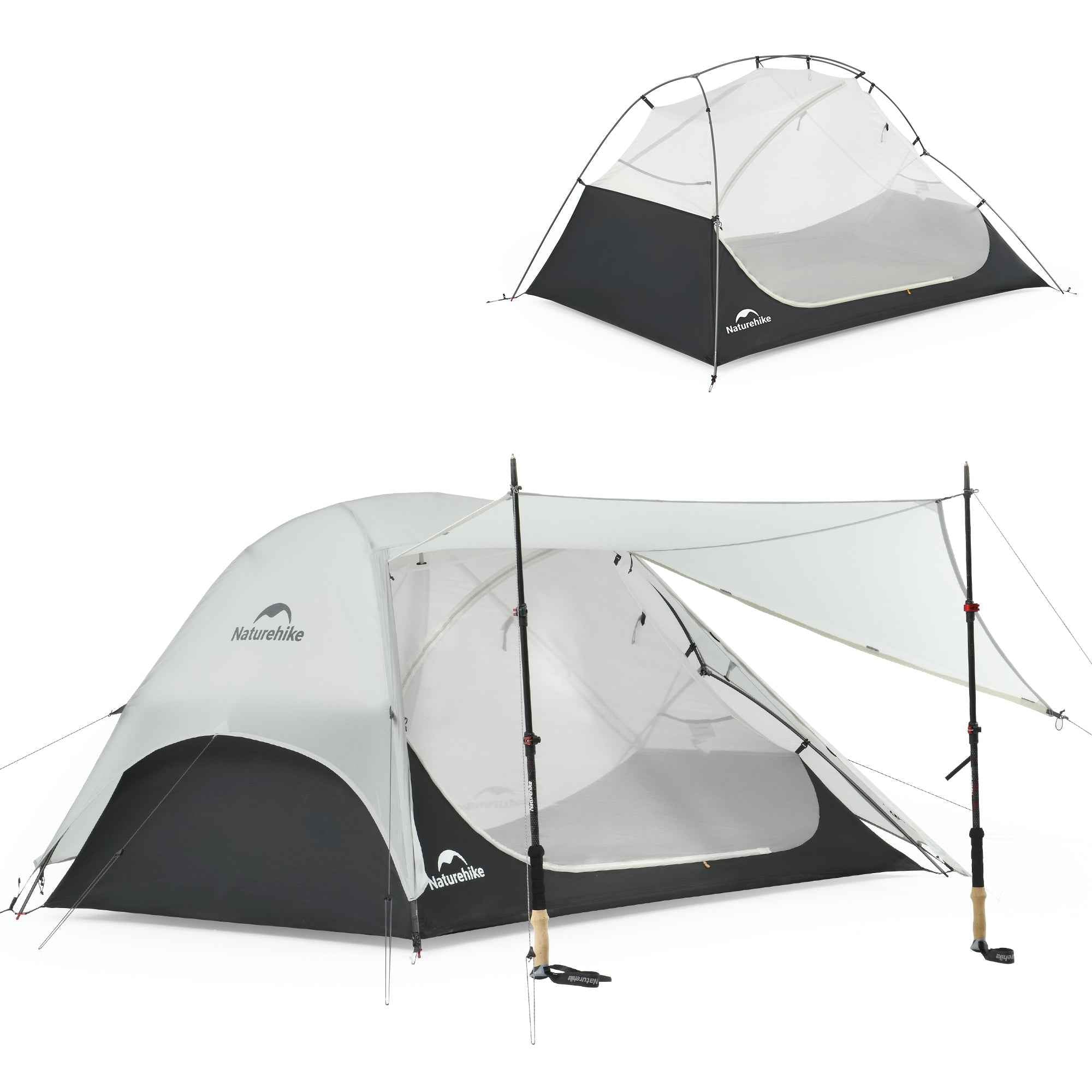 Naturehike Star River UL tente 2 places kaki