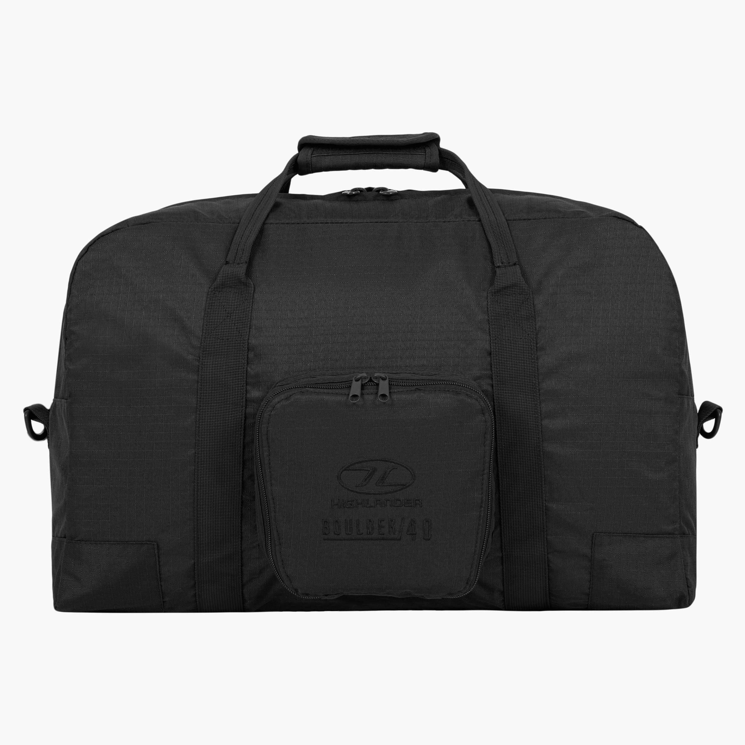 Highlander Boulder sac voyage 40L noir pliable léger