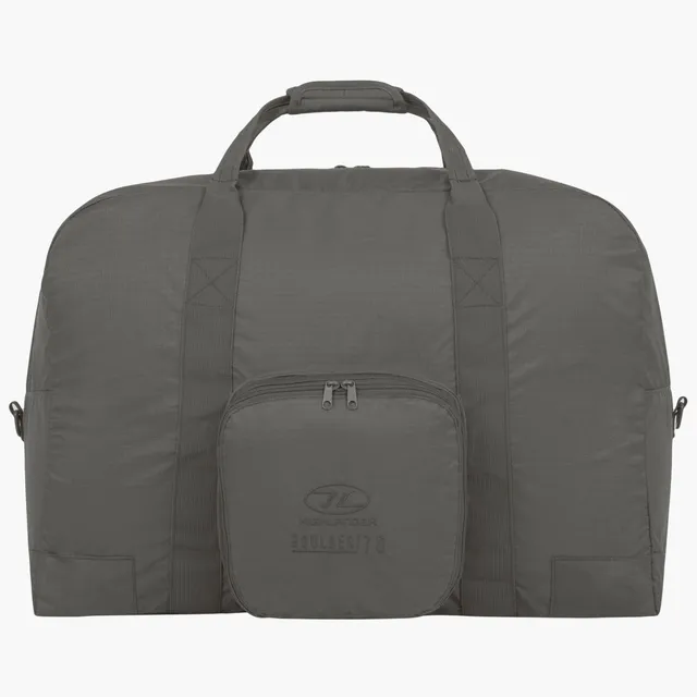 Highlander Boulder sac duffle 70 L noir pliable ripstop