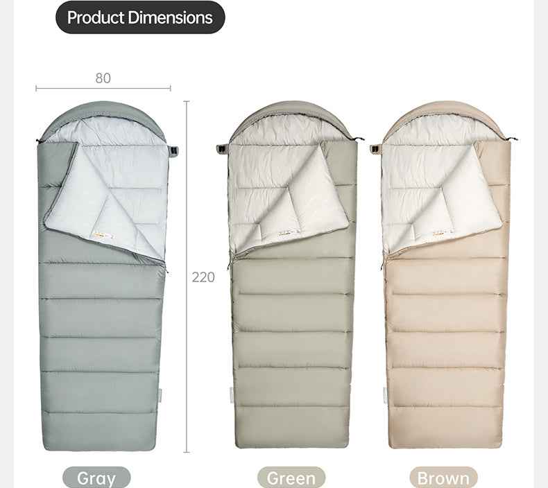 Naturehike SunTherm MS100 sac couchage 12°C Gris 0,96 kg