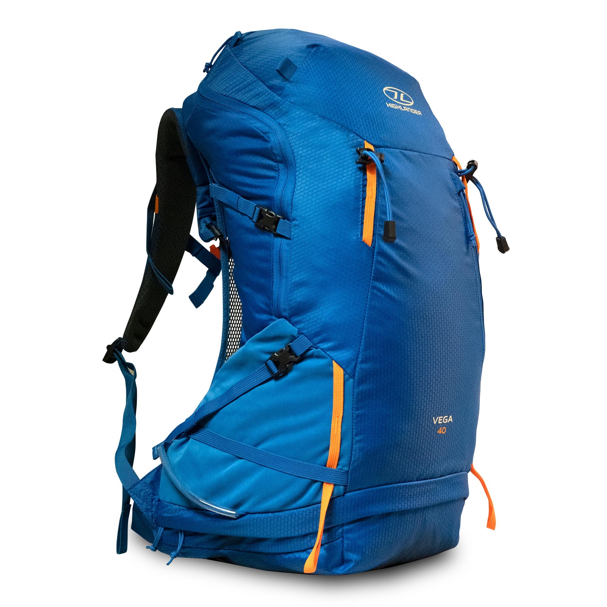 Highlander Vega Sac à Dos 40L Graphite Trek Léger Ventilé Homme