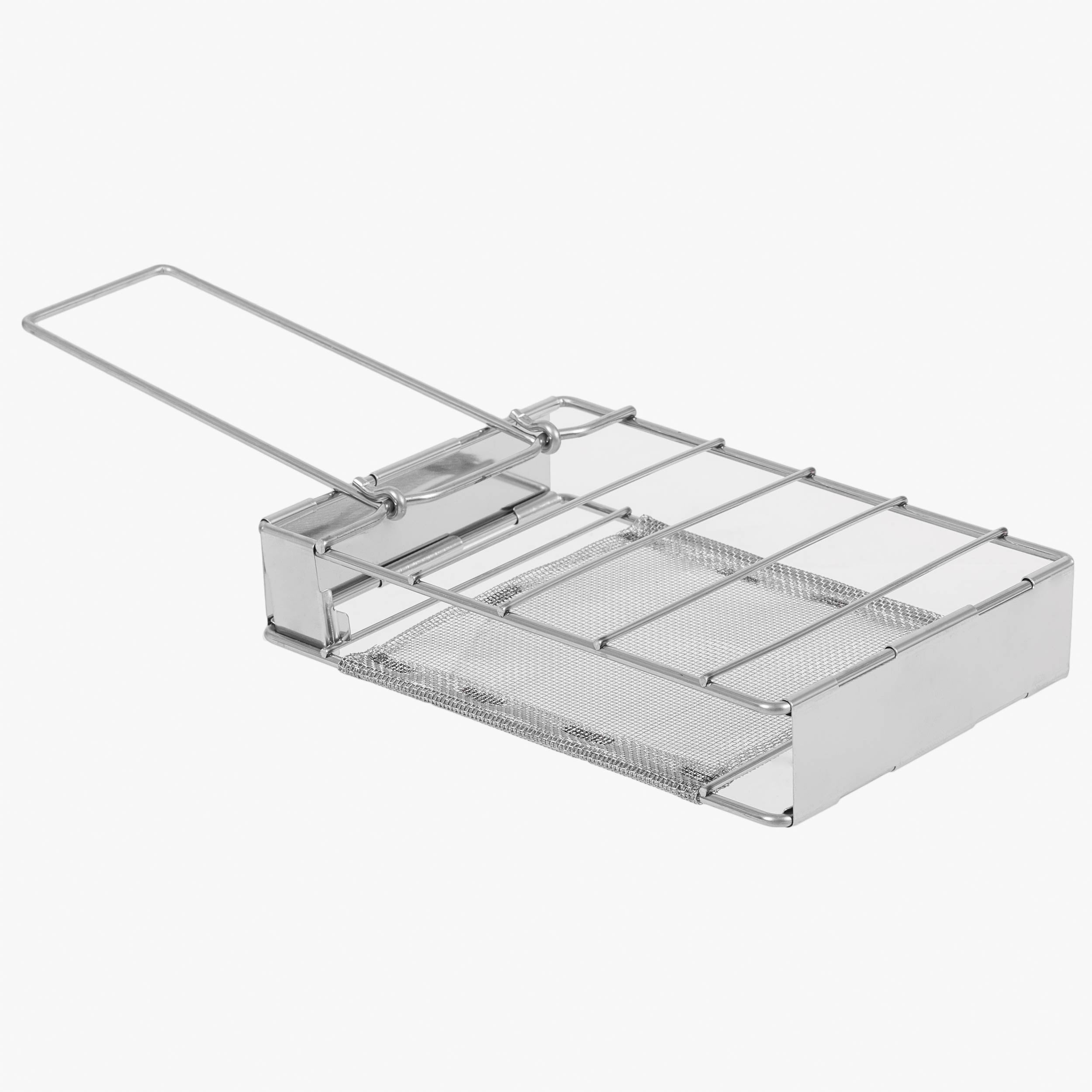 Highlander Cooking Gril Pliable Inox Camping Feu de Camp