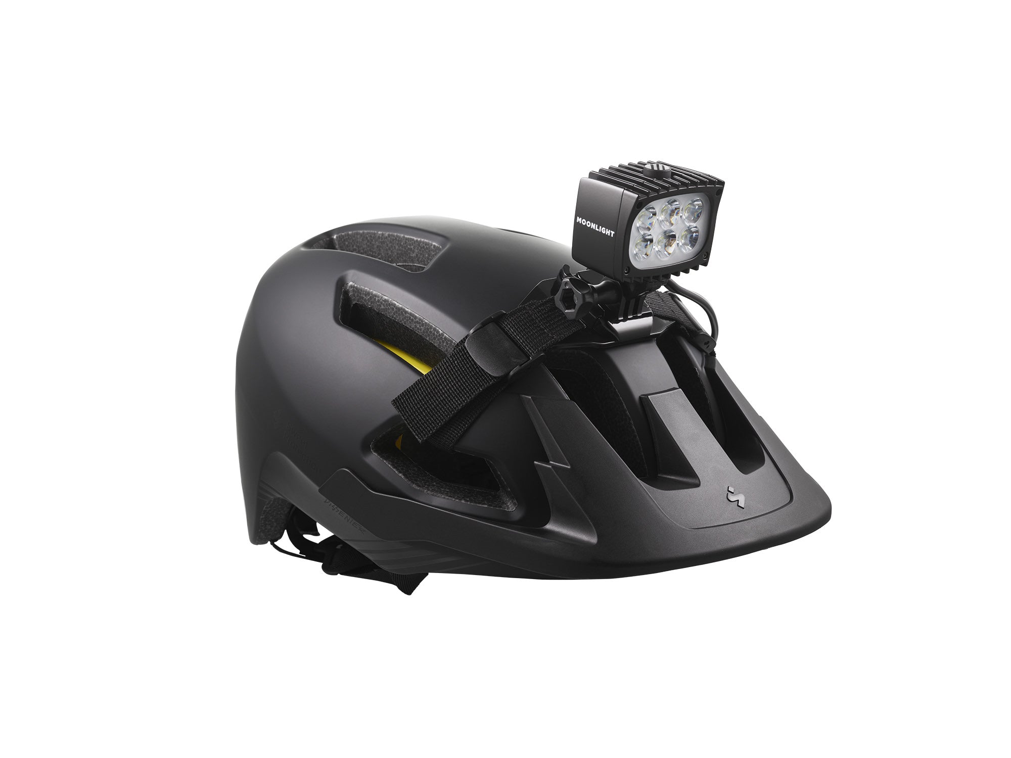 Moonlight Accessories Helmet Strap Mount support casque
