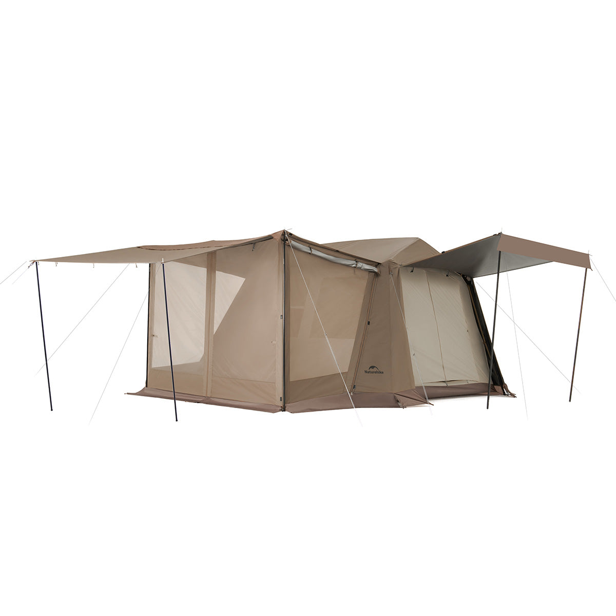 Naturehike Village 6.0 Pro tente cabine 4 places marron