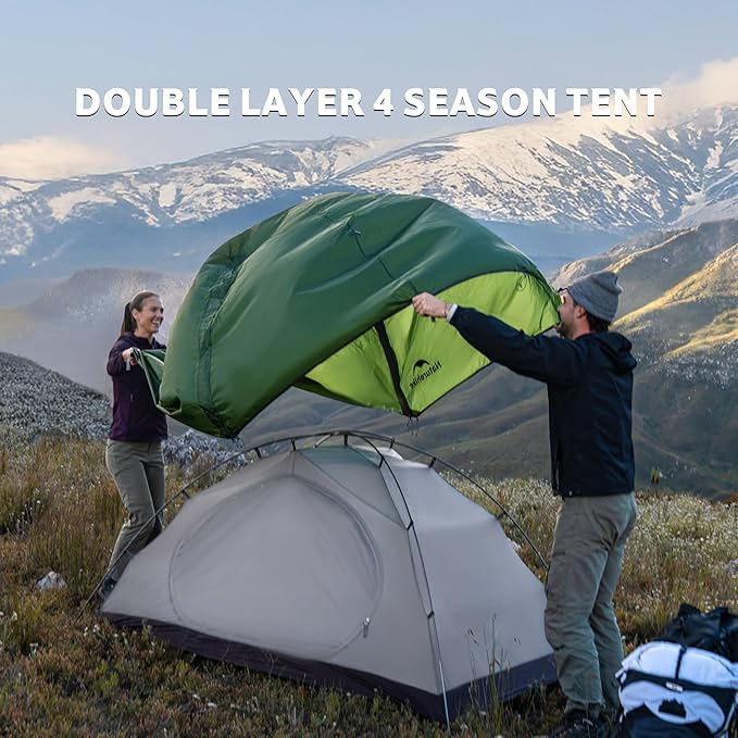 Naturehike Cloud River Pro tente camping 2 places 4 saisons