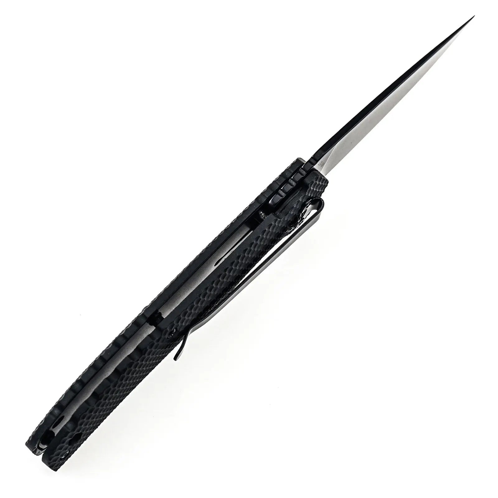 HX Shadoweer ZD-106 couteau pliant G10 noir 85 mm