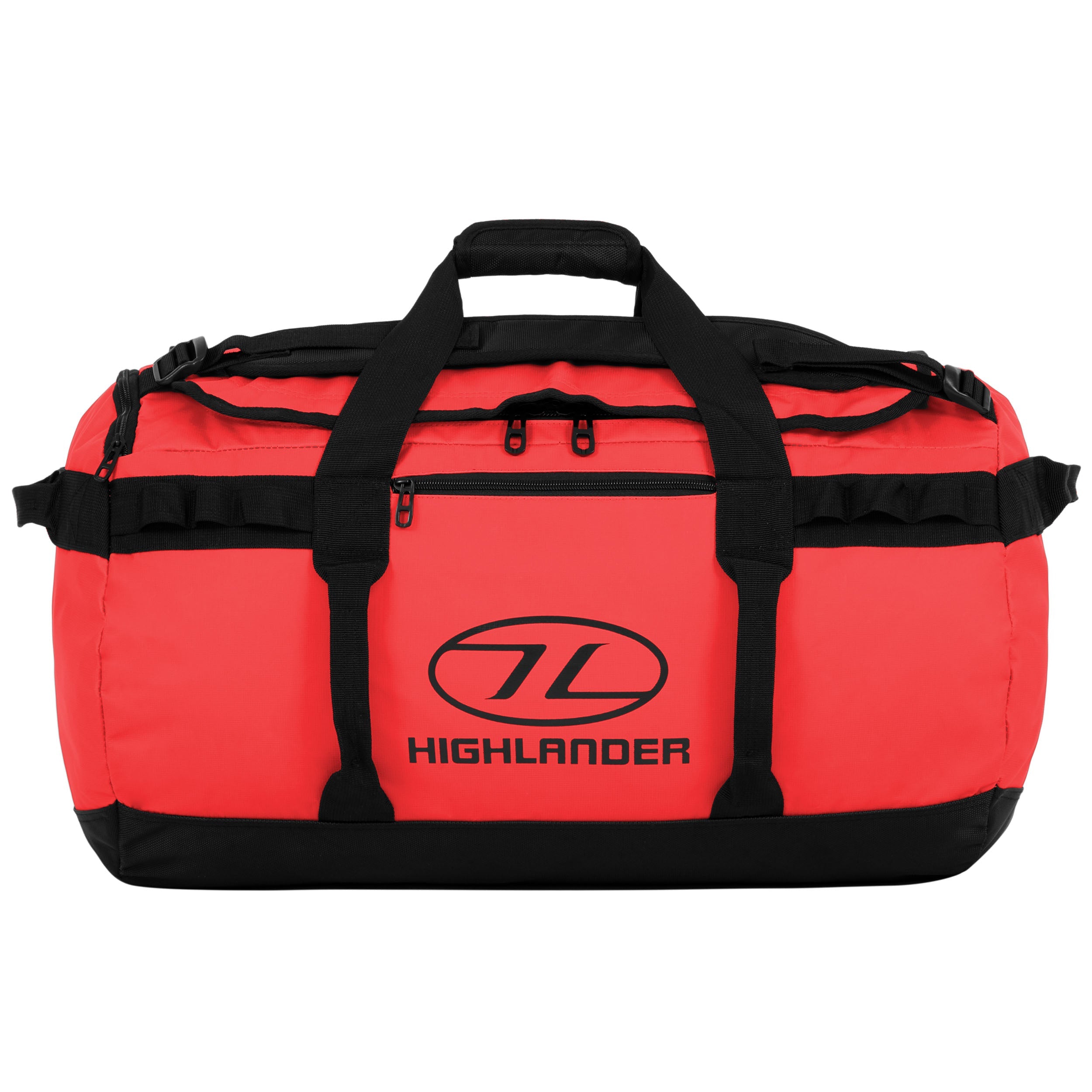 Highlander Storm Kitbag sac polochon 65L orange étanche