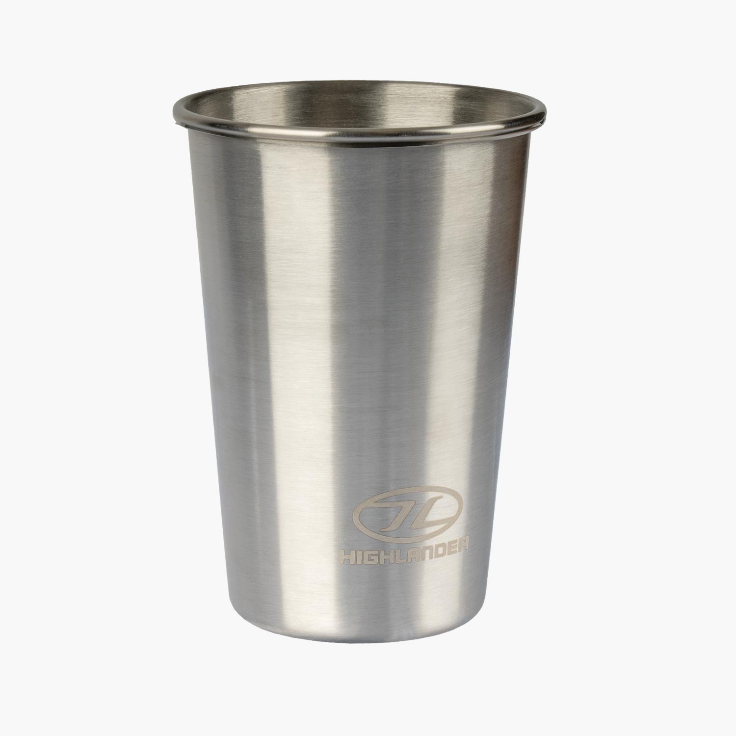 Highlander Camping Accessories Camp Cup 500ml tasse inox