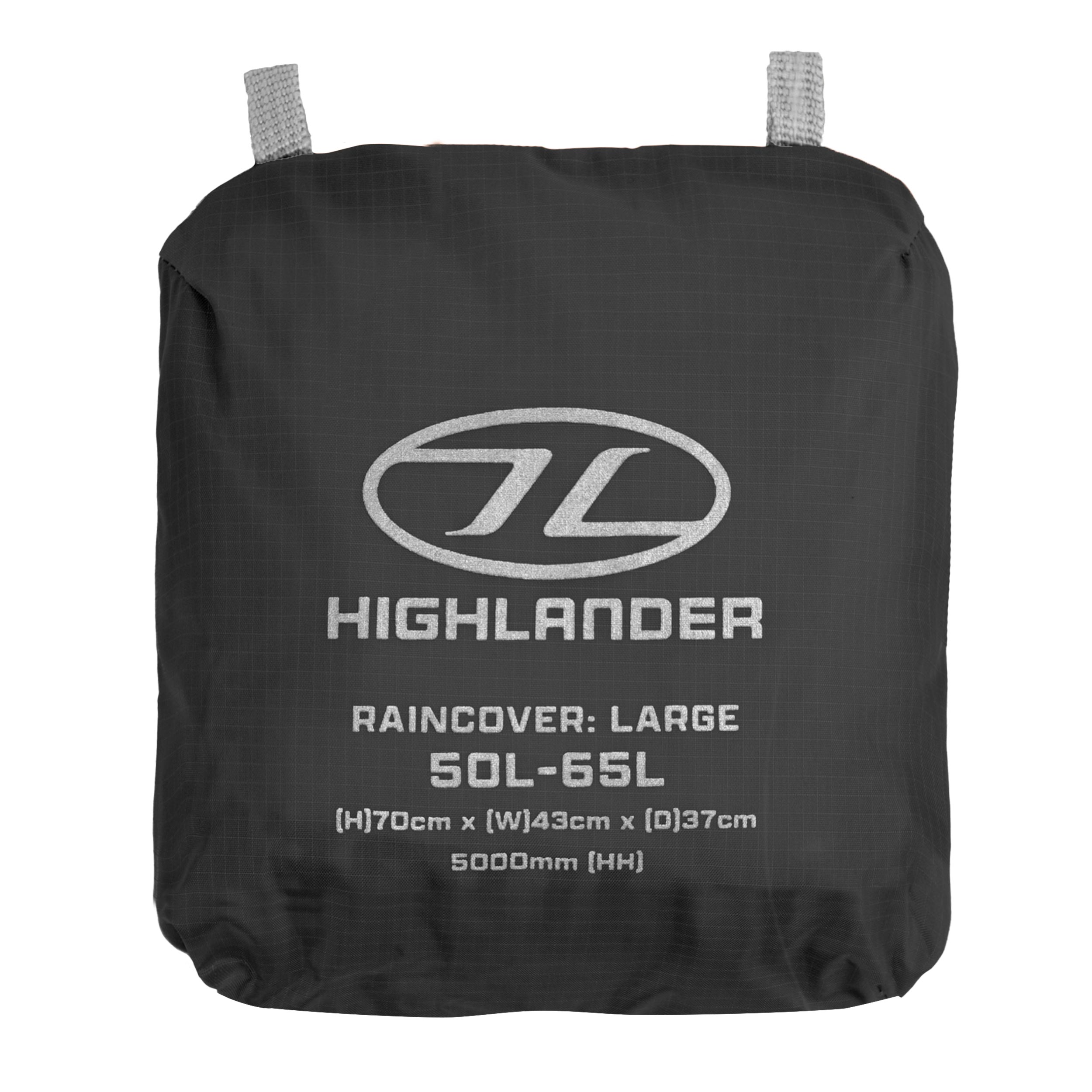 Highlander Ducks Back housse pluie 50-65L Orange