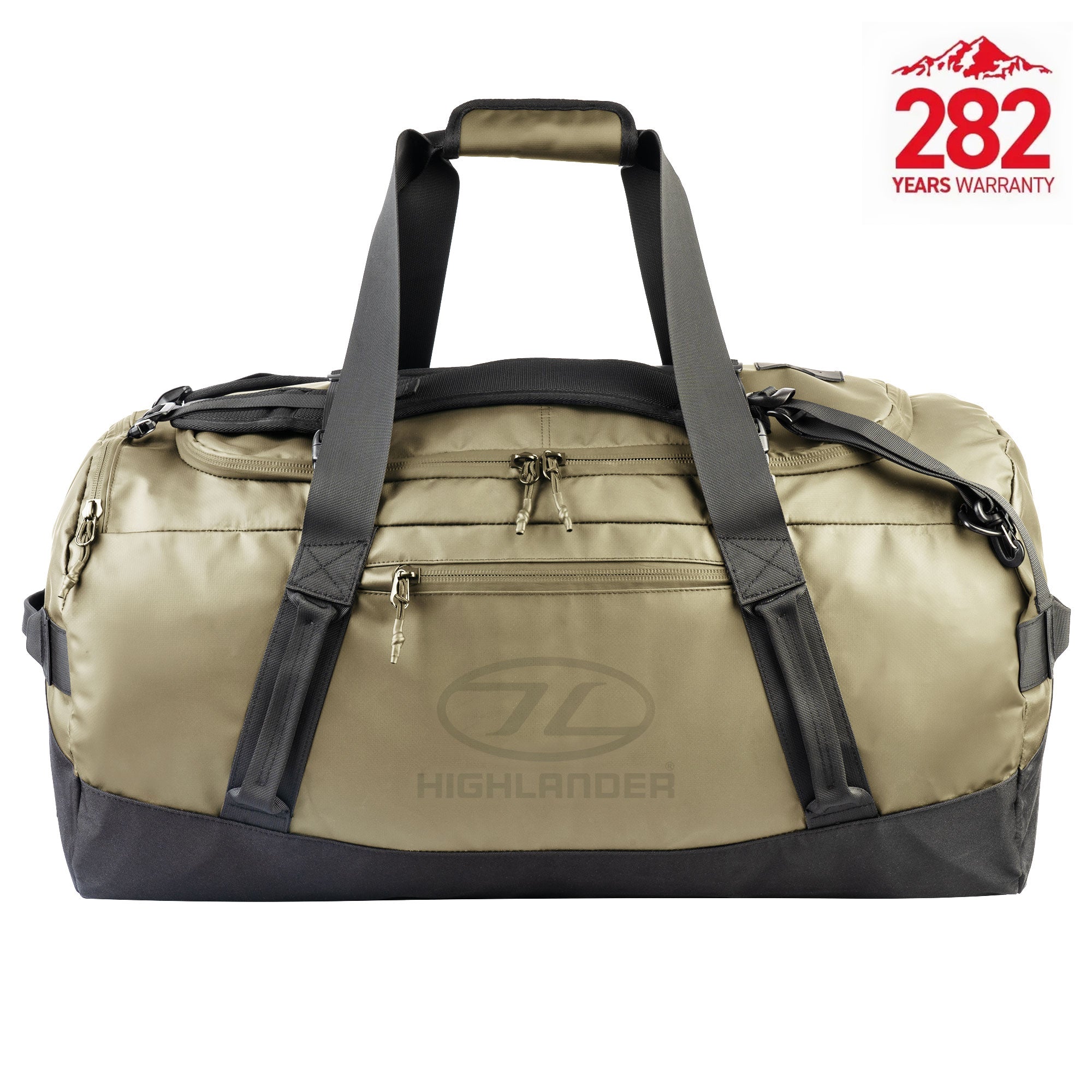 Highlander Hauler 90L sac de voyage noir 90 litres