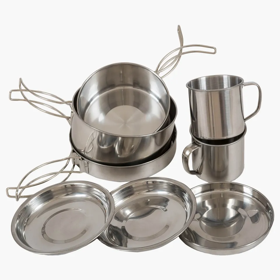 Highlander Peak Weekender Kit Cuisine Inox Famille