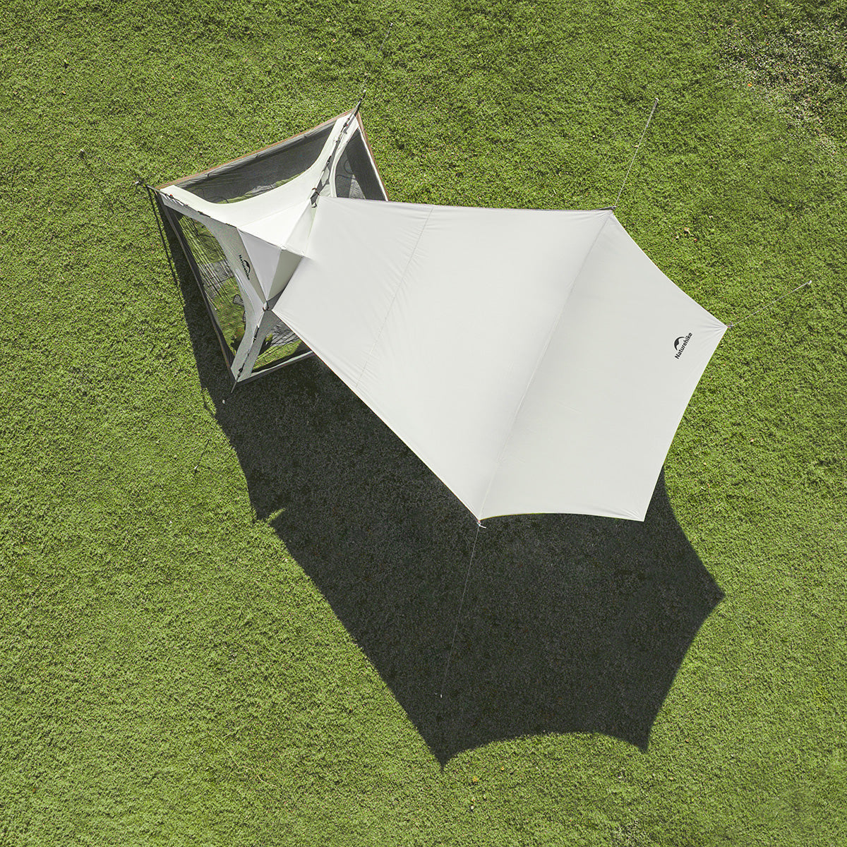 Naturehike Ango tente camping instantanée 3-4 pers auvent 9 m²