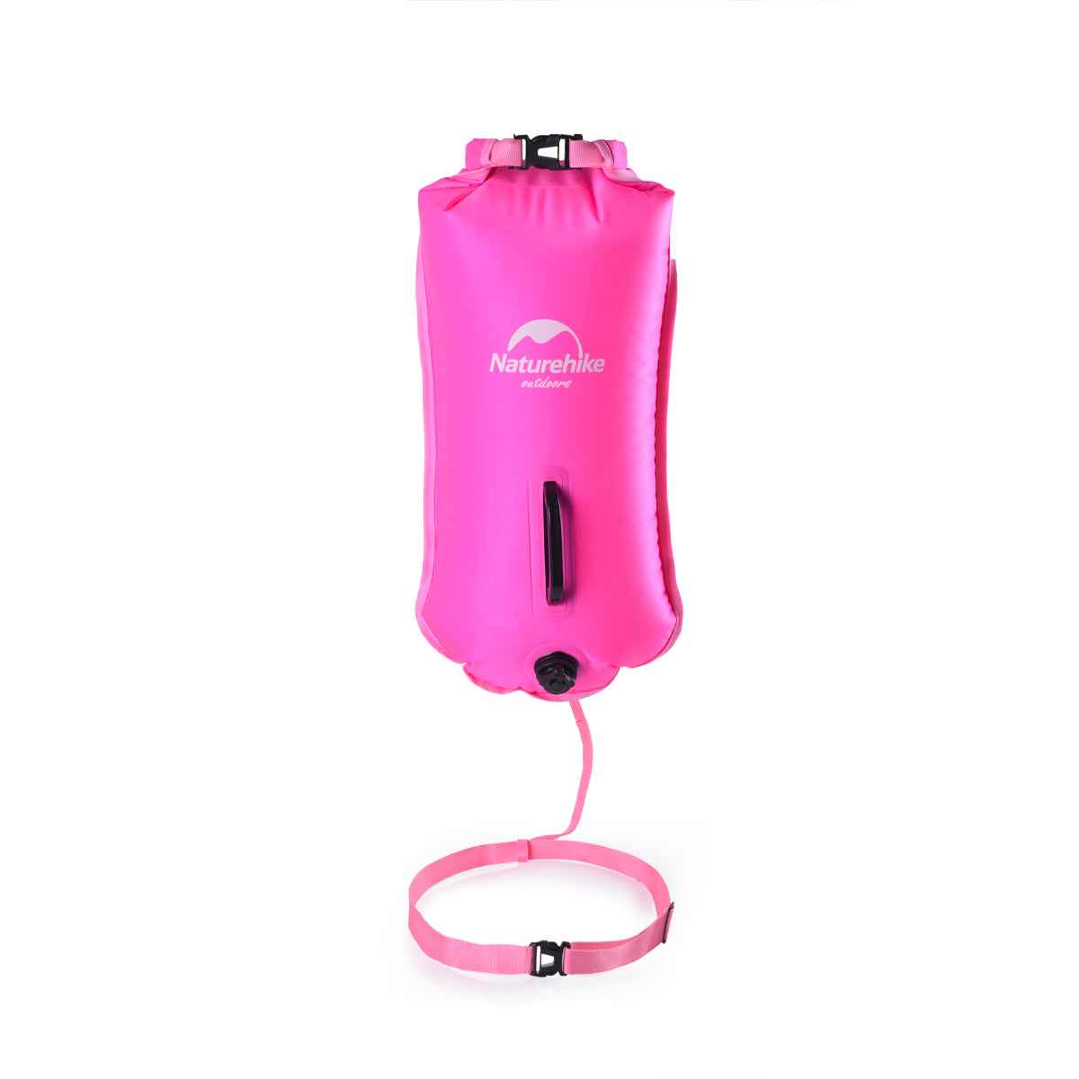 Naturehike sac étanche 18L haute visibilité orange base