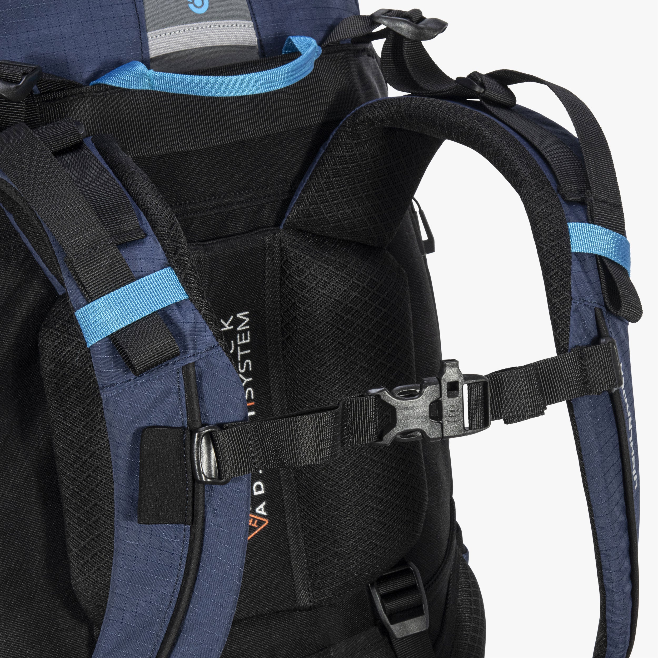 Highlander Novar Sac à dos trek 60+5 L bleu marine