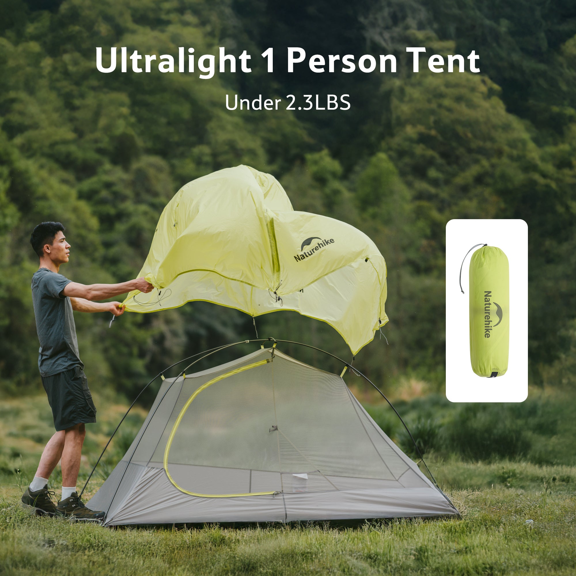 Naturehike Star Trail EXT tente randonnée 1 personne ultralégère