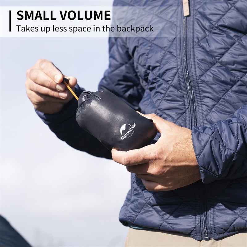Naturehike Vêtements d'extérieur chaussons duvet noir L chaud