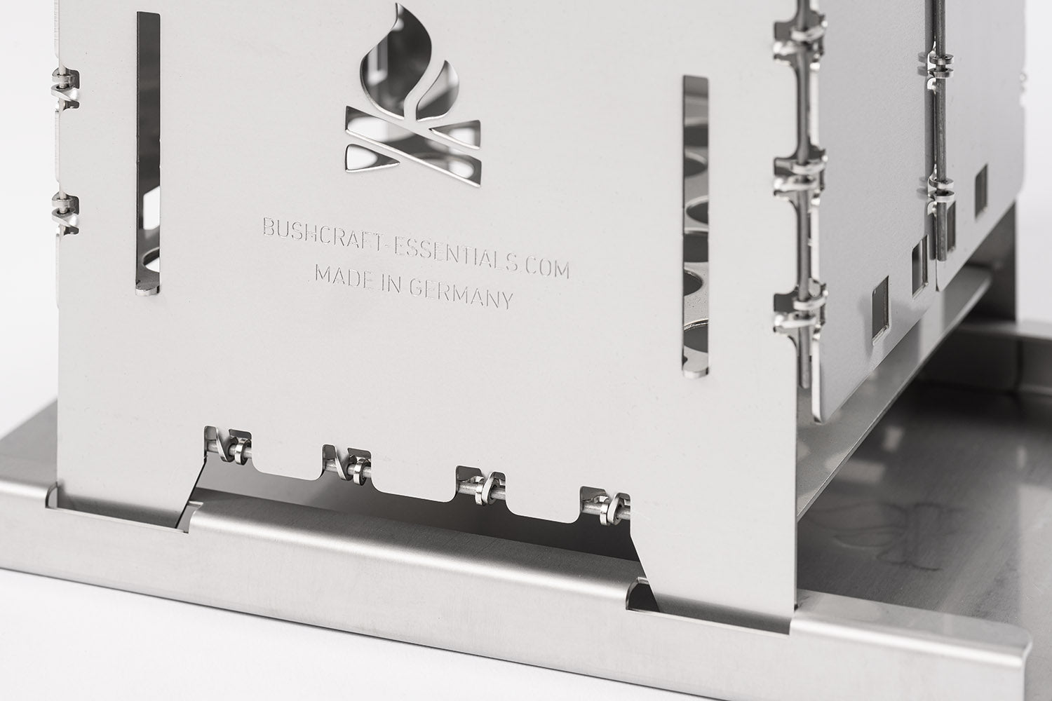 Bushcraft Essentials Bushbox XL étui multifonction inox 255 g