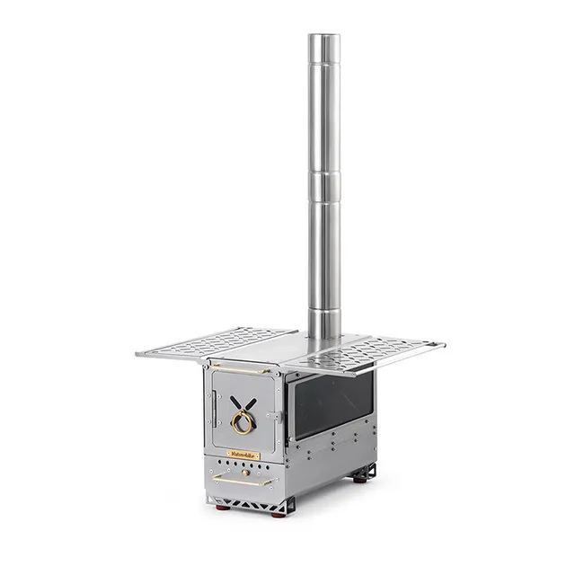 Naturehike Icefield poêle à bois tente inox 5,5 kg