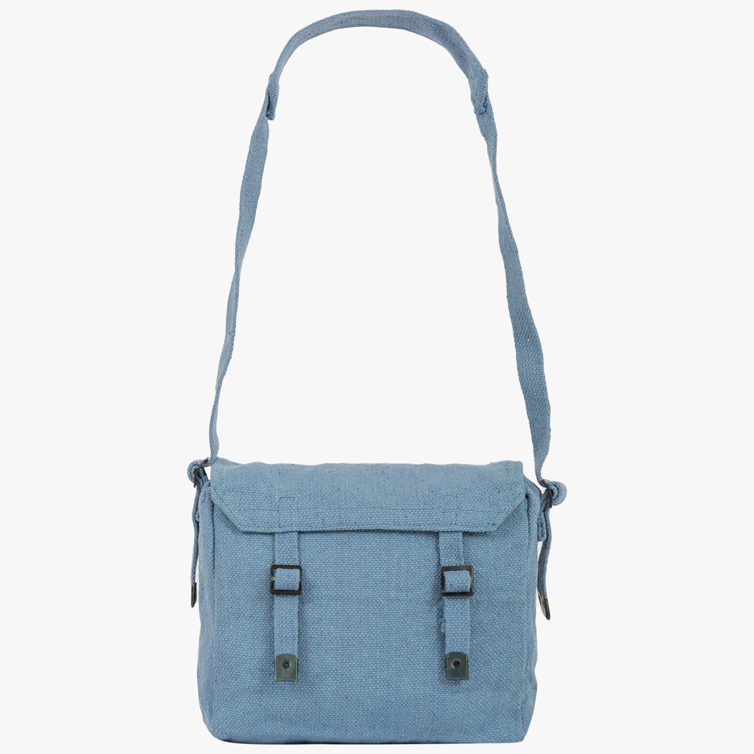 Highlander Haversack musette toile beige lavée bandoulière