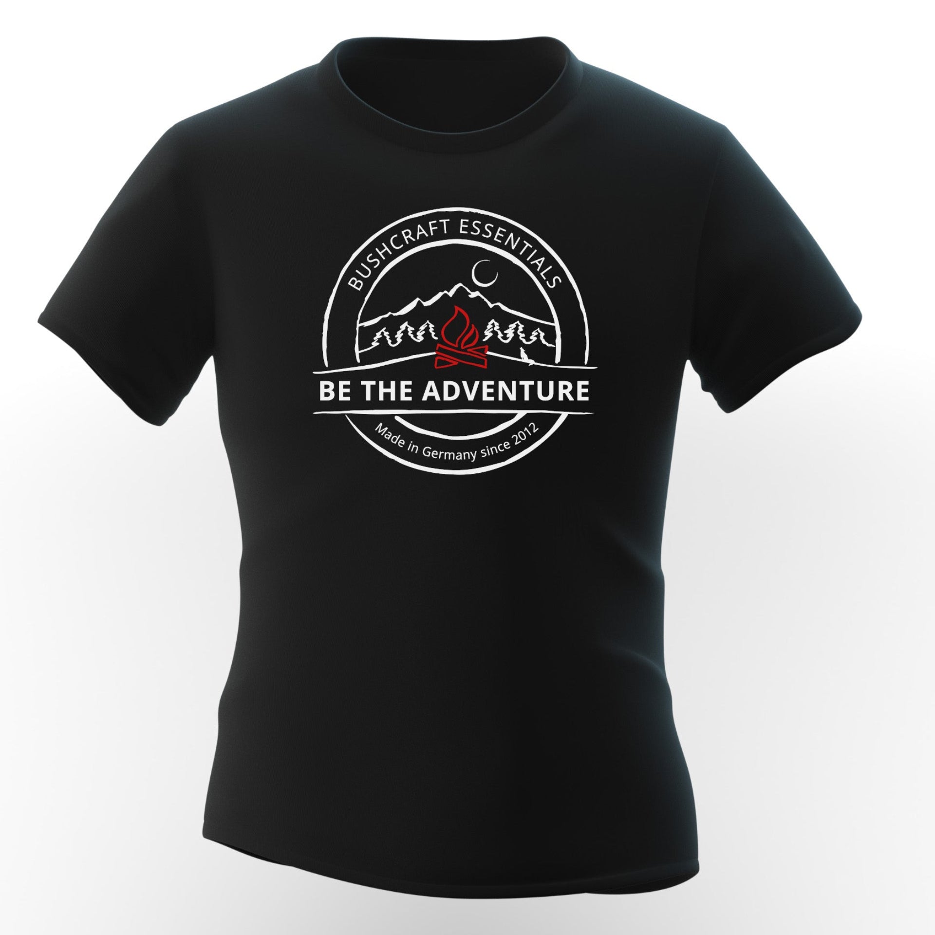 Bushcraft Essentials Lifestyle BE THE ADVENTURE t-shirt homme M noir