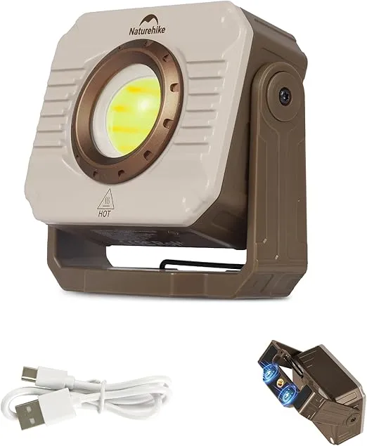 Naturehike Lampe LED 1200 Lumens Rechargeable Étanche
