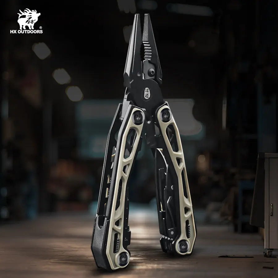 HX Paladinx GQ-27 pince multifonction camping kaki 204 g
