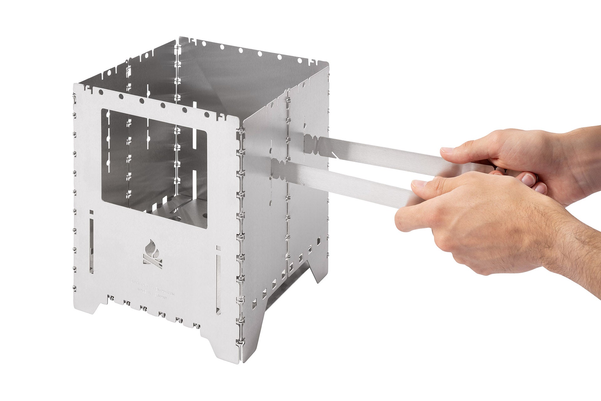 Bushcraft Essentials Bushbox XXL+ réchaud bois pliable