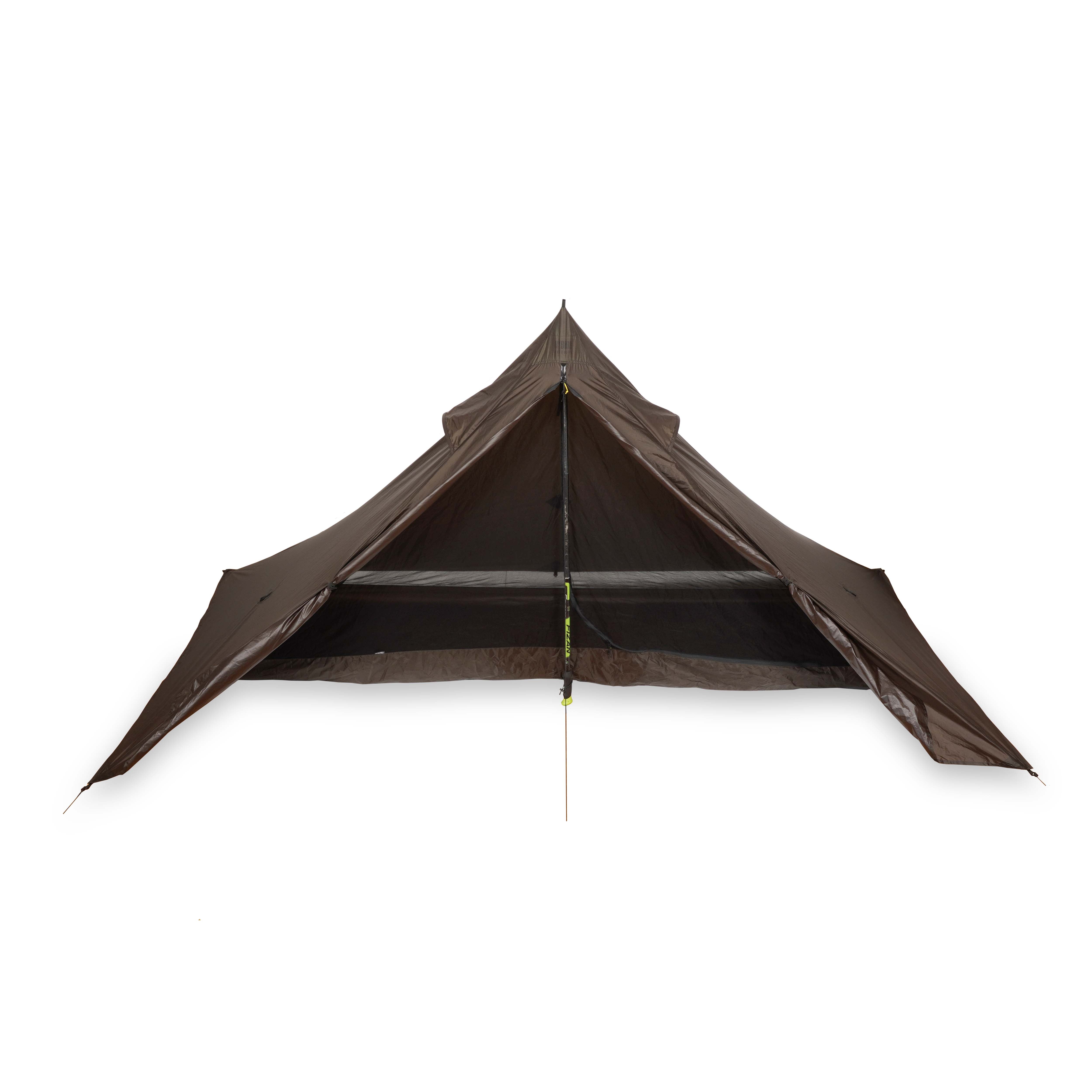 Hyberg ExploMid II tente pyramide 2 places Silpoly 450 g