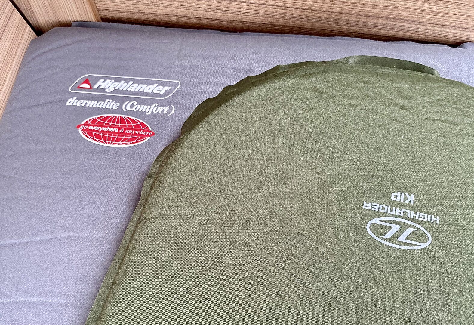 Highlander Kip Mat matelas autogonflant olive 198 cm