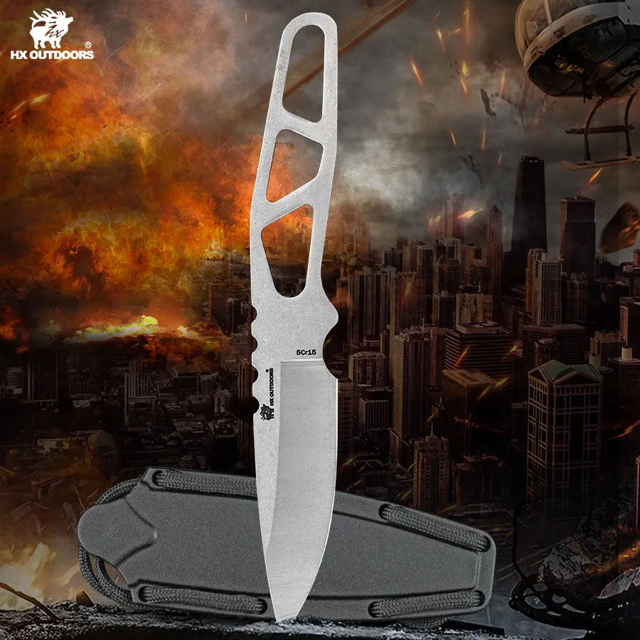 HX Vigil II D-314 couteau fixe 5Cr15 lame 66 mm